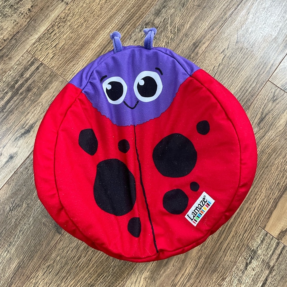 Lamaze Spin and Explore Tummy Time Ladybug